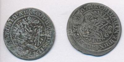 Német Államok / Szilézia 1705FN 3kr Ag "I. József" (1,43g) + 1707FN 3kr Ag "I. József...