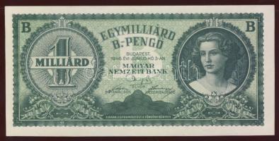 1946. 1000.000.000B.-pengő "zöld" T:I