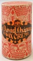 Dávid Oxigen, Borax Créme, Dávid Gyógyszertár, Marosvásárhely, 6,5x4cm