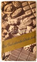 Valerian Tornius: Das Buch über die Schokolade. Eine kulturgeschitliche Plauderei. Leipzig, 1931, R. Voigtlander's Verlag, 80 p. Kiadói fűzött papírkötés. Megviselt állapotban! Volt könyvtári példány. A csokoládéról szóló, német nyelvű könyv