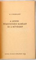 A.I. Szoboljev: A lenini tükröződési elmélet és a művészet. Marxista Ismeretek Kis Könyvtára 9. Buda...