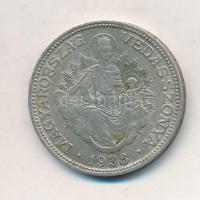 1938. 2P Ag "Madonna" T:2-  Adamo P7