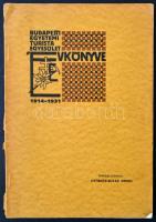 1931 A Budapesti Egyetemi Turista Egyesület évkönyve az 1914-1931-es évekről, 82p