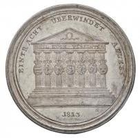 Német Államok ~1820. "I. Napóleon / Az egyetértés mindent legyőz" ón szétcsavarható emléké...