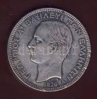 Görögország 1876A 5Dr Ag T:3 ph. R!