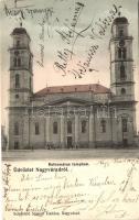 Nagyvárad, Oradea; Református templom, kiadja Schönfeld Sámuel / church