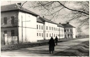 1941 Újverbász, Verbász, Vrbas (?); Ismeretlen épület / unknown buliding, 'Újverbász visszatért' So. Stpl. photo (EK)