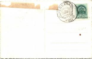 1941 Újverbász, Verbász, Vrbas (?); Ismeretlen épület / unknown buliding, 'Újverbász visszatért...