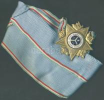 Cca 1900-as évek eleje Szabadkőműves Br érem zománcozott, szalaggal "Const.St.Johann.." T:2