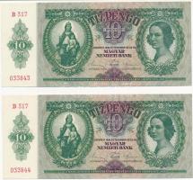 1936. 10P (2x) sorszámkövetők T:I Adamo P9