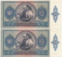 1941. 20P (2x) sorszámkövetők T:I
Adamo P12