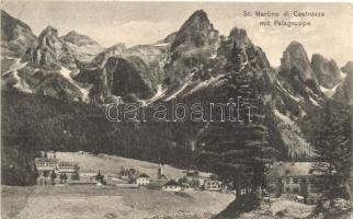 San Martino di Castrozza, Sankt Martin am Sismunthbach mit Palagruppe