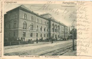 Sarajevo, Regierungspalast / state building (small tear)