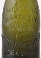 Hibátlan sörös palack "Dreher Antal serfőzdéje BZS kiviteli marcziusi sör Kőbányán" felira...