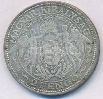 1929. 2P Ag "Madonna" T:2- kis patina
Adamo P7