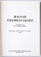 Dr. Unger Emil: Magyar éremhatározó I-II-III. kötet. Budapest, MÉE, 1974-1976. használt állapotban
