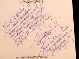 Bíró József: Szájzár - Három könyv - (1985-1995). Budapest, 1997, Új Mandátum Könyvkiadó - Hatodik S...