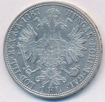 Ausztria 1887. 1Fl Ag "Ferenc József" T:2
Austria 1887. 1 Florin Ag "Franz Joseph&qu...