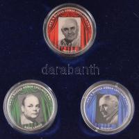 1947. 5Ft Ag (3x) "A magyar humor csillagai - Hofi Géza, Hazal László, Alfonzó" multicolor...