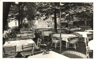 Budapest XI. Horthy Miklós út 48. Ketter étterem, söröző, kerthelyiség - 2 db képeslap / restaurant garden beer house - 2 postcards