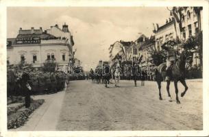 1940 Kolozsvár, Cluj; Bevonulás, Horthy Miklós / entry of the Hungarian troops (fl)