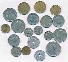 Görögország 1954-1976. 10l-10D (19xklf) fémpénz T:2,2-
Greece 1954-1976. 10 Lepta + 10 Drachmai (19...