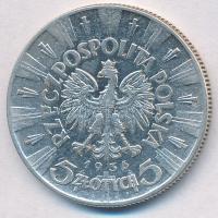 Lengyelország 1936. 5Zl Ag "Józef Pilsudski" T:2,2-
Poland 1936. 5 Zlotych Ag Jozef Pilsu...