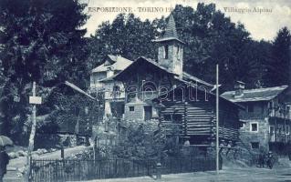 1911 Turin, Torino; Expo, Villaggio Alpino / Alpine Village