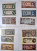 71db-os vegyes, főleg magyar pengő, forint gyűjtemény néhány külföldi darabbal, közte 1914. 50K horv...