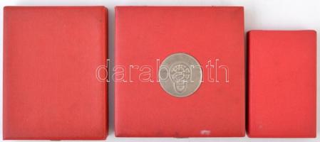 1964. "Munkásőr" Br kitüntetés mellszalagon, szalagsávval és miniatűrrel eredeti dísztokba...