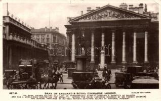 London, Bank of England & Royal Exchange, Beagles Postcards (b)