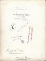 cca 1940 Korschelt Miklós (1900-1982): Húsvét, pecséttel jelzett vintage fotóművészeti alkotás, 24x1...