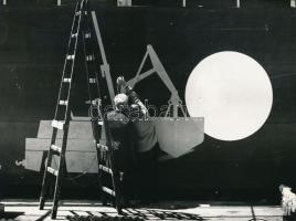 cca 1972 Zsigri Oszkár (1933-?) jelzés nélküli vintage fotóművészeti alkotása a hagyatékából, 17,5x24 cm