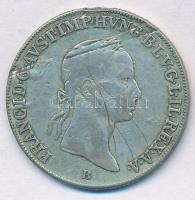 1835B 20Kr Ag "I. Ferenc" T:3 k.,fülnyom
Unger III: 1383, Huszár: 1985