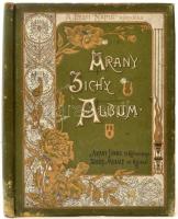 Arany-Zichy Album. Arany János 24 költeménye. Zichy Mihály 40 rajzával. A Pesti Napló ajándéka az 1898. évre. Budapest, 1898, Kosmos Műintézet, XV+77 p. Kiadói aranyozott, festett, egészvászon kötés, festett lapélekkel. Megviselt állapotban!