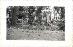 1940 Újvidék, Novi Sad; temető / cemetery, photo