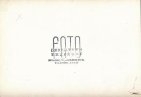 cca 1935 Leichtner Erzsébet pecséttel jelzett vintage fotója Szentpál Olga gyermek tánccsoportjának ...