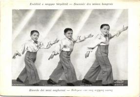 Emlékül a magyar törpéktől Gerencsérs Liliput Revue / Hungarian little men (fa)