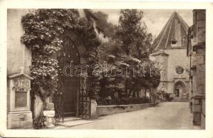Merano, Meran; Grabdenkmaler des alten Friedhofes, Lourdes und Barbarakepelle / cemetery chapels