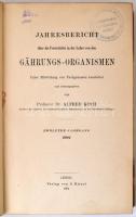 Alfred Koch dr.: Jahresbericht über die Fortschritte in der Lehre von den Gahrungs-Organismen. Leipz...