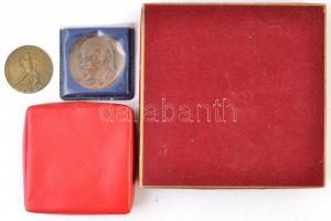 4db szocialista emlékérem, közte 1969. "Fegyverbe! Fegyverbe! 1919-1969." hollóházi porcel...