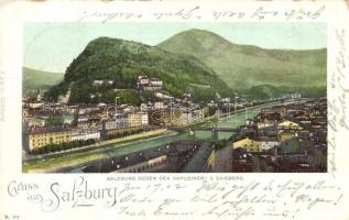 22 db RÉGI városképes lap, Ausztria: több Salzburg, Graz, Bécs / 22 pre-1945 town-view postcards, Au...