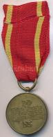 Lengyelország 1945. "Varsói emlékérem 1939-1945" Br kitüntetés mellszalagon T:2 kis ph.
P...