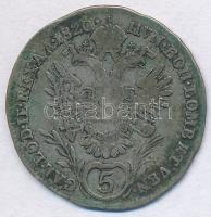 Ausztria 1820A 5kr Ag "I. Ferenc" Bécs T:2- patina
Austria 1820 5 Kreuzer Ag "Franz ...