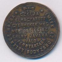 1869. "Emlékérem az Országos Lelencház alapítására" Br emlékérem. "AZ EMBERISÉG ÜDVE ...