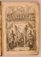 Kunsági [Illésy György] - [Egervári] Potemkin Ödön: Honvédvilág 1-2. Pest, é.n. [1868], Heckenaszt Gusztáv, VII+174+1+4+173+1 p. Félvászon kötés. Megviselt állapotban!