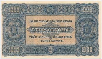 1923. 1000K "Magyar Pénzjegynyomda Rt. Budapest" T:II