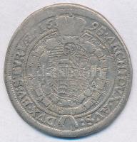 Ausztria 1695I-A 15kr Ag "I. Lipót" Graz T:2- Austria 1695I-A 15 Kreuzer "Leopold I" Graz C:VF