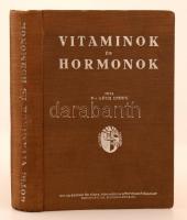 Dr. Góth Endre: Vitaminok és hormonok. Budapest, 1943, Novák Rudolf és Társa, 368 p. Kopottas kiadói egészvászon kötés. Számos szövegközti ábrával és képpel illusztrálva.