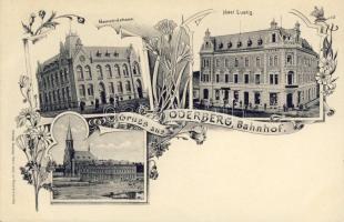 Oderberg Hotel, railway-station